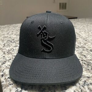 Black White Sox All The Glory Logo Cap